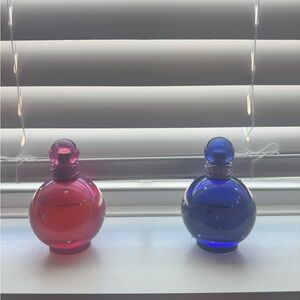Britney Spears Fantasy and Midnight Fantasy original perfumes.